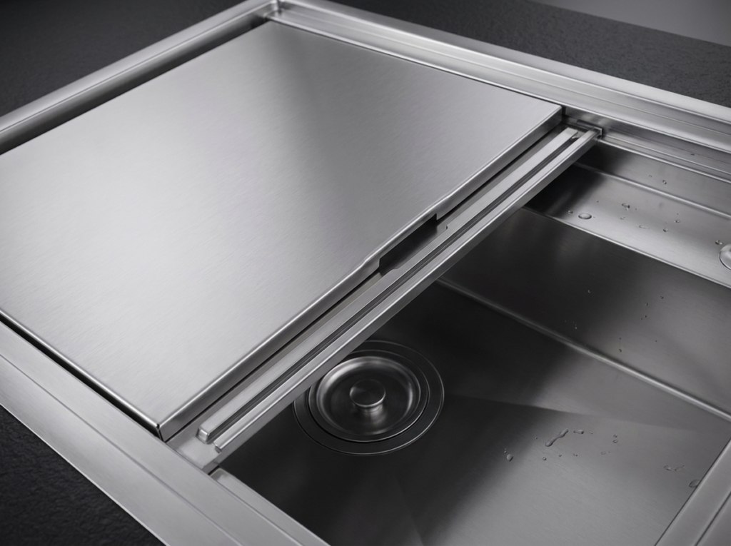 inox eviye kapak detay