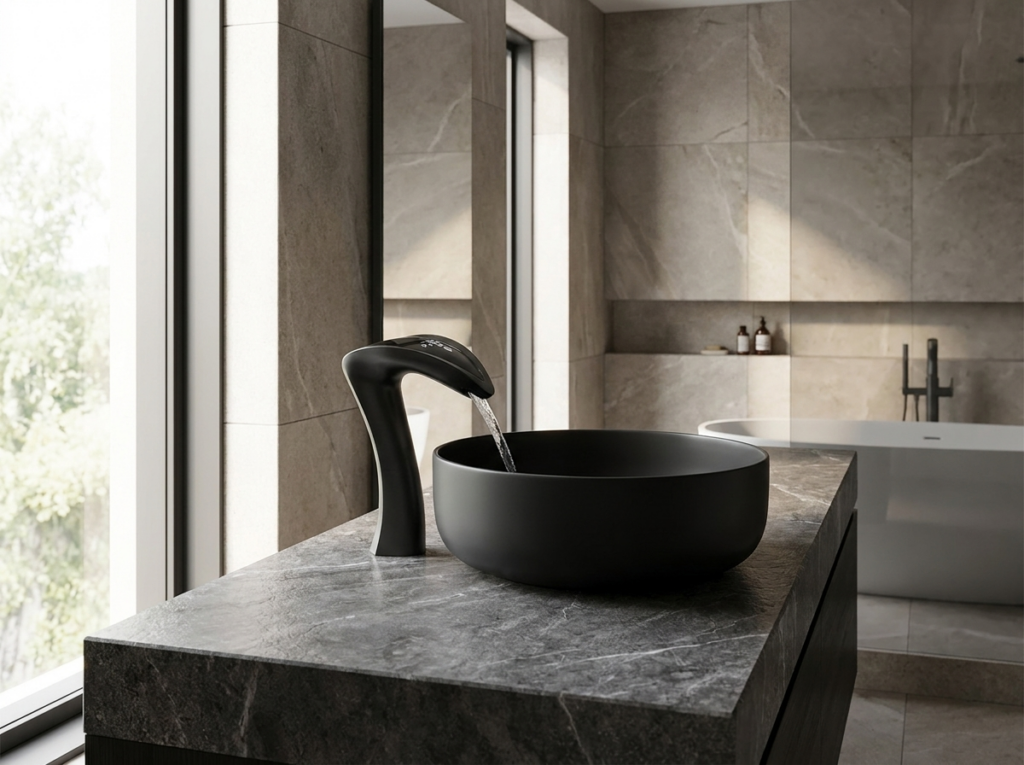 elysium akıllı lavabo bataryası banyo