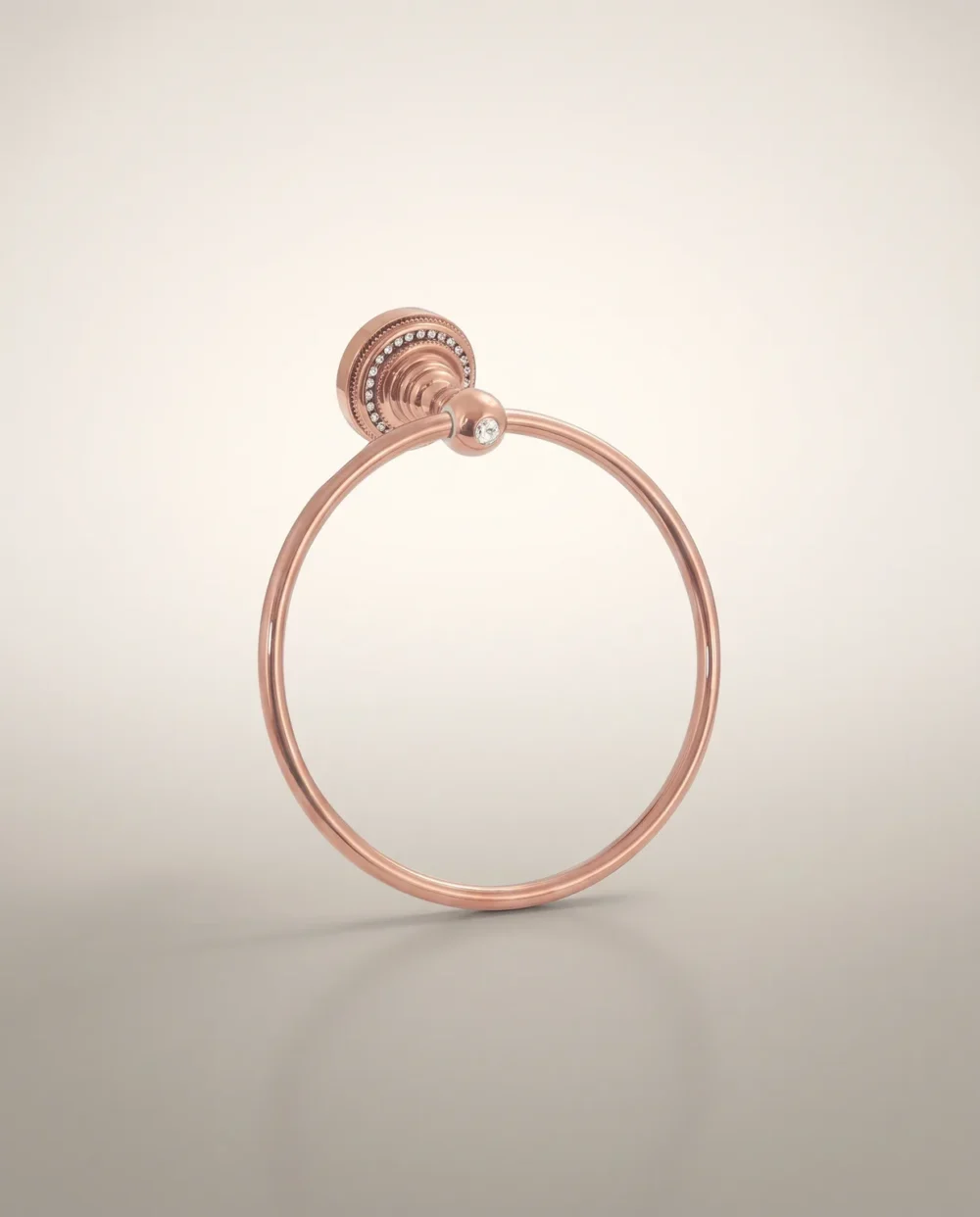 Crystal Rose Gold Halka Havluluk
