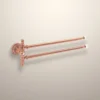 Crystal Rose Gold İkili Havlu Bar 60cm