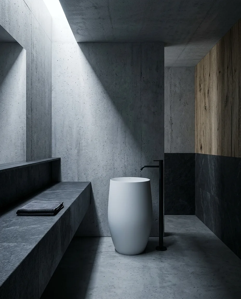 Ellora Beyaz Monoblok Lavabo