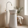 Glory Beyaz Monoblok Lavabo