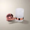 İstanbul Diş Fırçalık Şeffaf Camlı Bronz