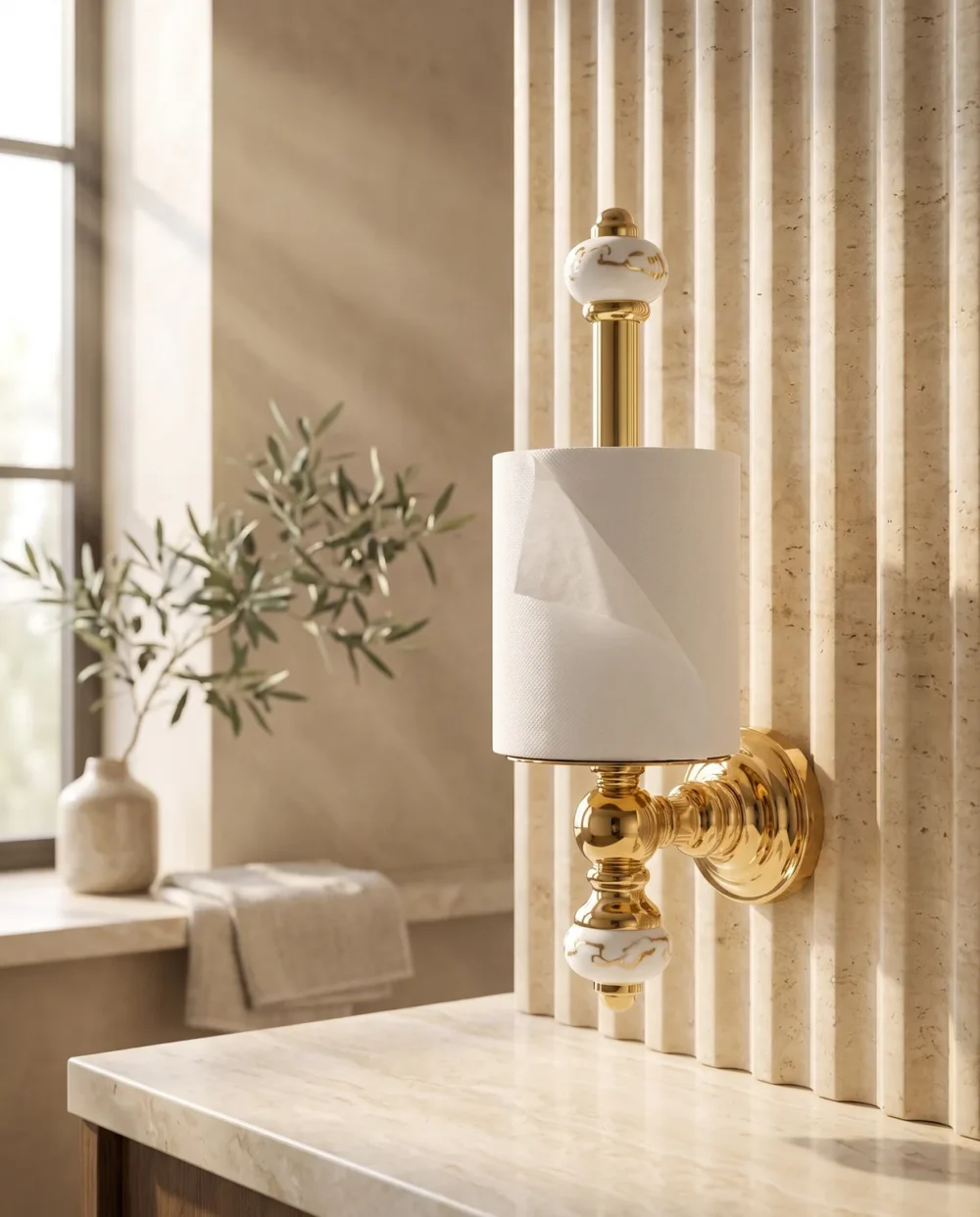 Marble Altın Yedek Kağıtlık