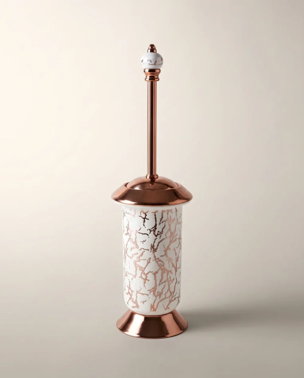 Marble Bronz Klozet Fırçası