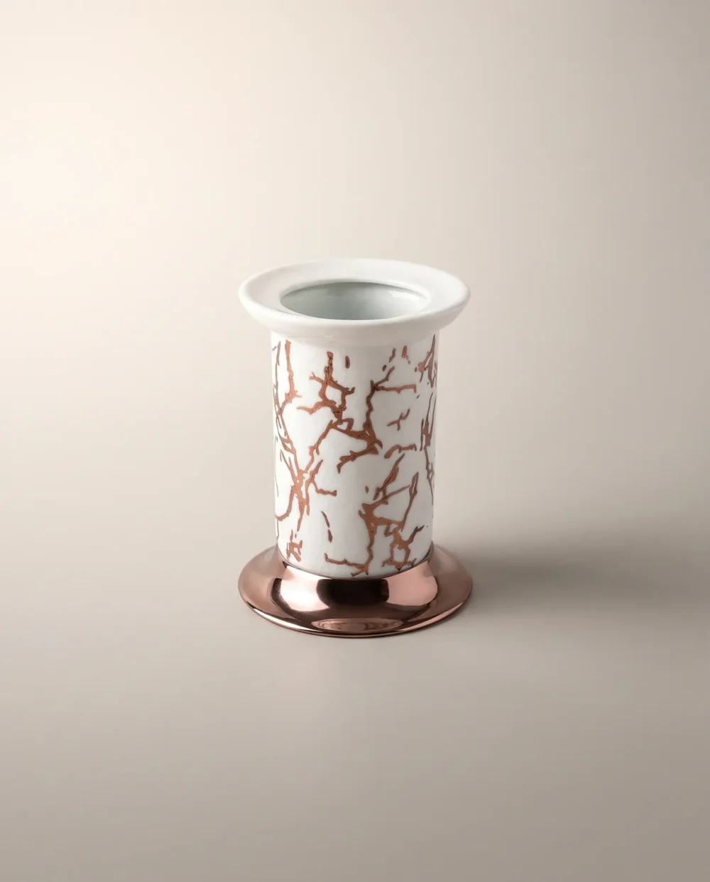Marble Bronz Set Üstü Diş Fırçalık
