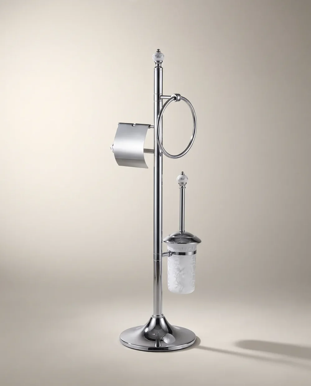 Marble Krom 3’lü Ayaklı Set