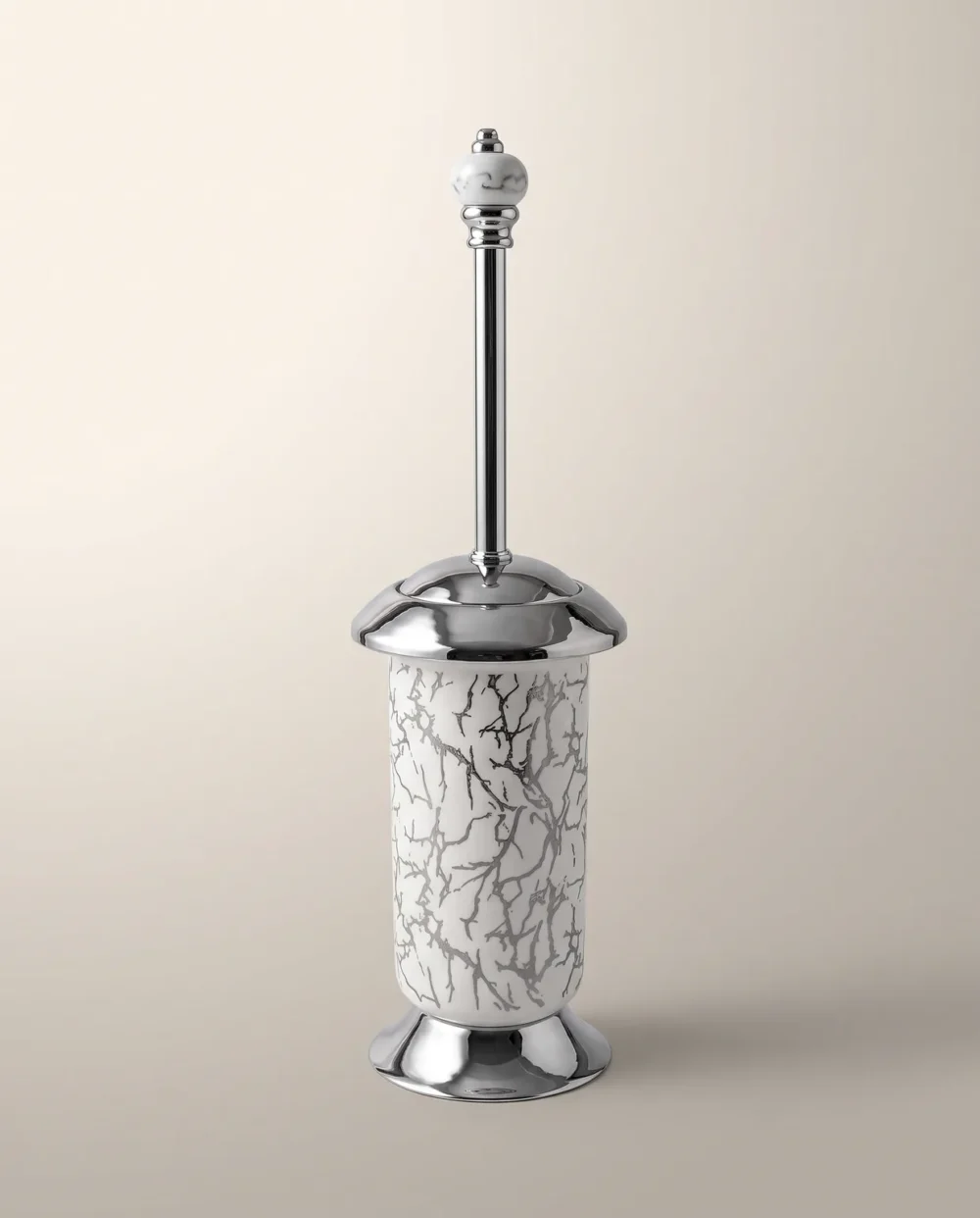 Marble Krom Klozet Fırçası