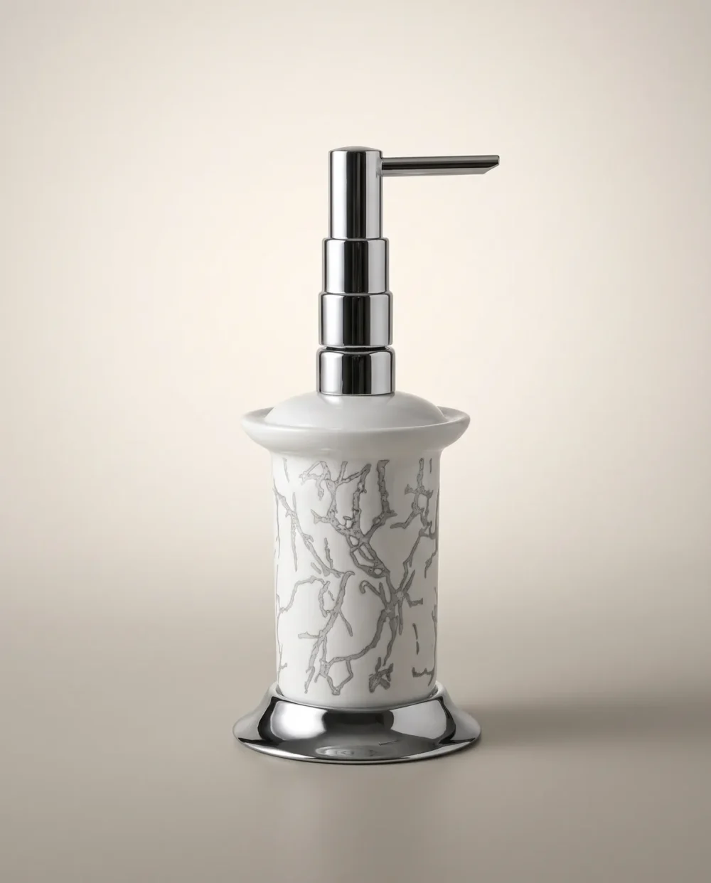 Marble Krom Sıvı Sabunluk