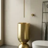 Petite Altın Paslanmaz Monoblok Lavabo