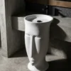 Skull Beyaz Monoblok Lavabo