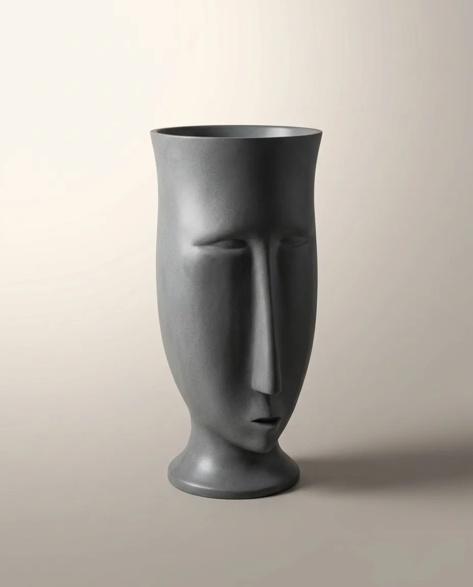 Skull Antrasit Monoblok Lavabo