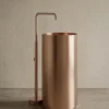 Slender Rose Gold Paslanmaz Çelik Monoblok Lavabo