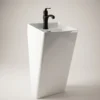Beyaz Asma Monoblok Lavabo
